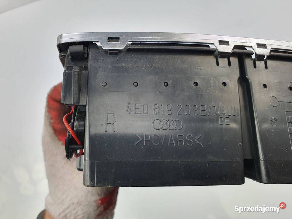 PANEL KLIMATYZACJI AUDI A8 D3 4E0819203B sprzedam