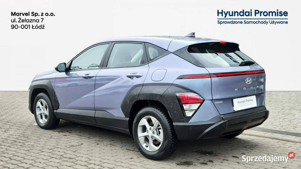 Hyundai Kona 16 TGDI HEV 6DCT 141 WersjaSmart Łódź