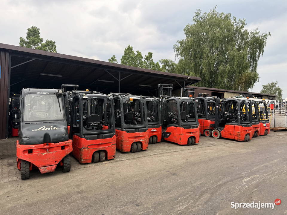 wózek widłowy elektryczny LINDE E12 E14 E16 E20 łódzkie Działoszyn