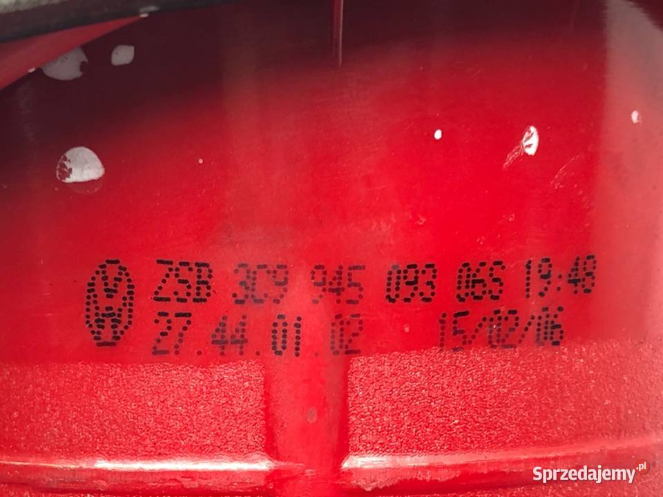 LAMPA TYŁ LEWA WEWNĘTRZNA VW PASSAT B6 3C9945093 podkarpackie