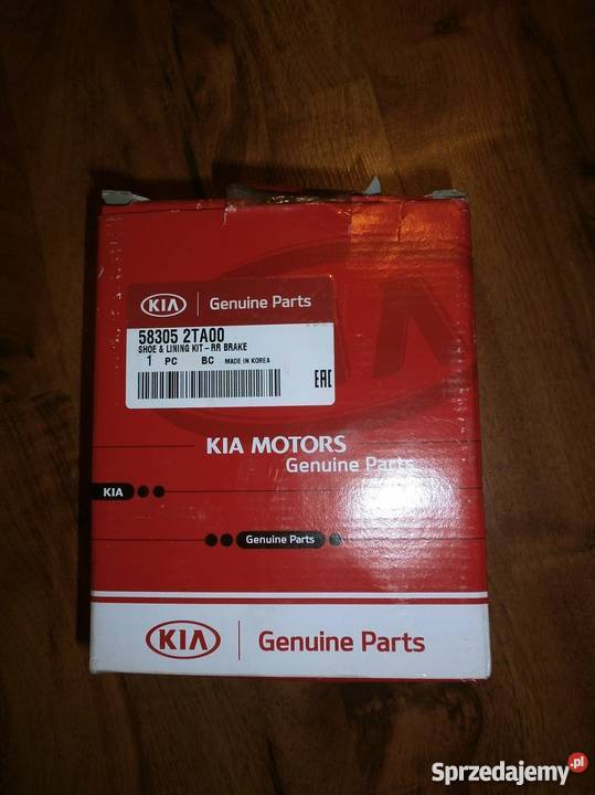 Szczęki hamulca ręcznego OEM Optima I II szczęki Balice sprzedam