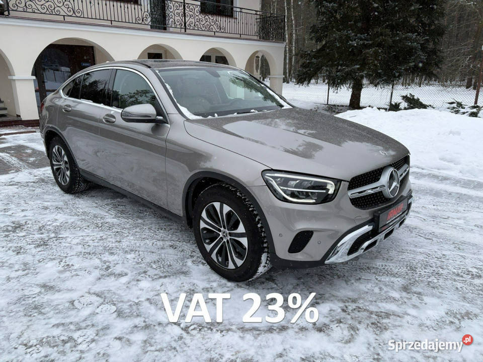 Mercedes GLC 200 Coupe Skóry Kamera CarPlay Hak kurtyny powietrzne Lipówki