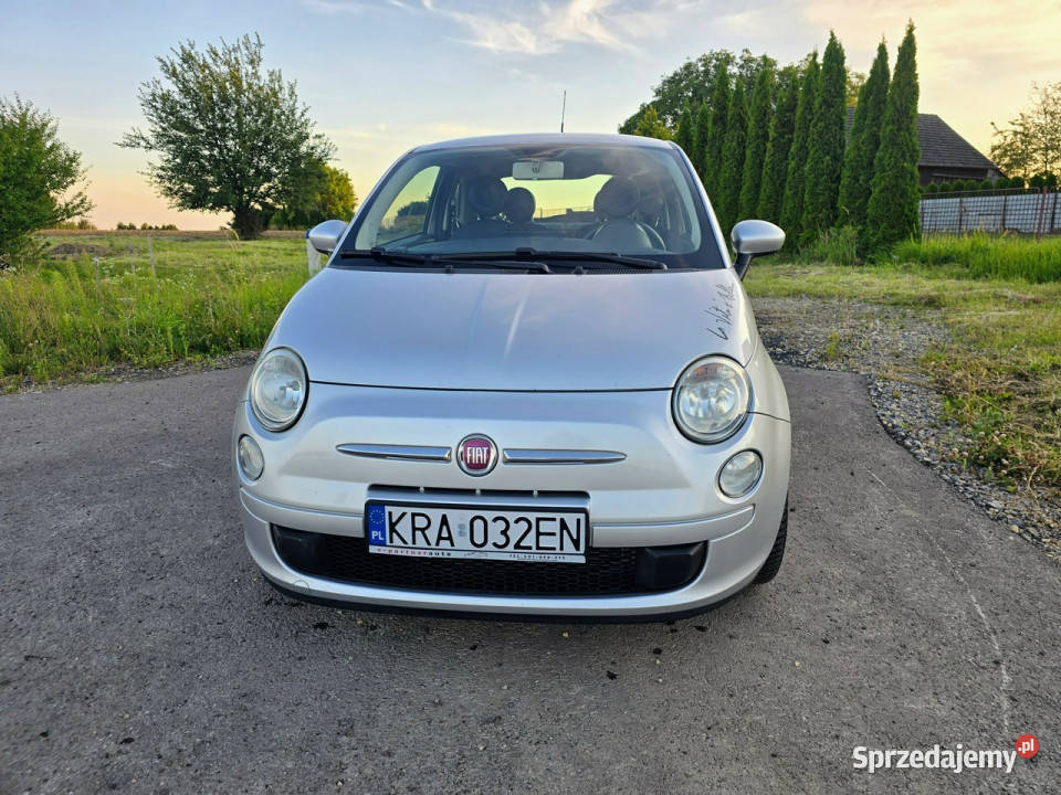 Fiat 500 Fiat 500 12 Sport I 2007 kamera cofania Więcławice Stare