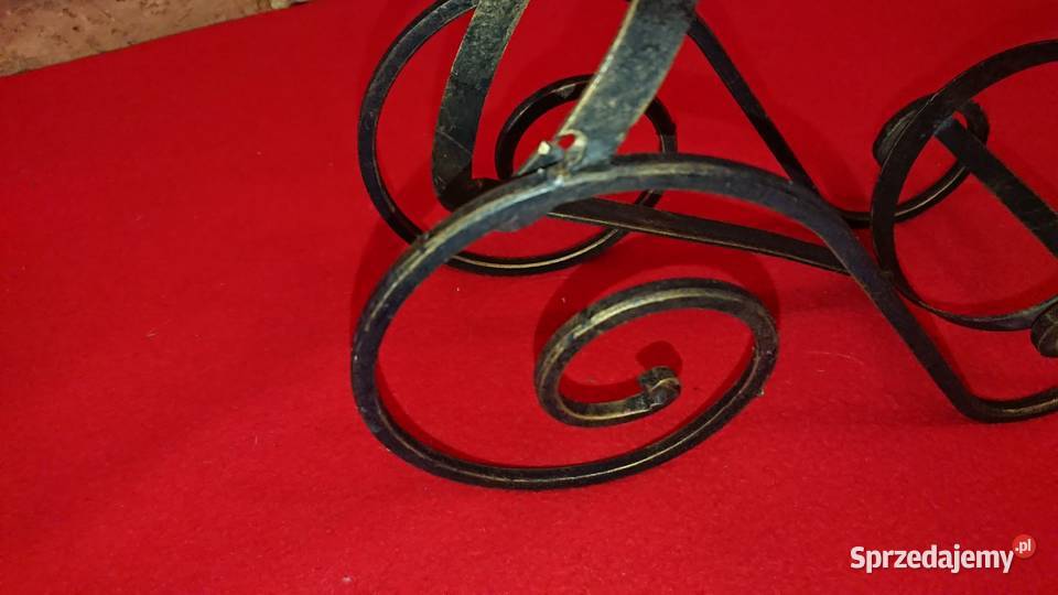 Stojak na wino metaloplastyka Szczecin