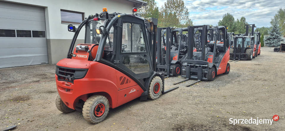 Wózek Widłowy Linde H30T 4 sekcje Pozycjoner Małkinia Górna