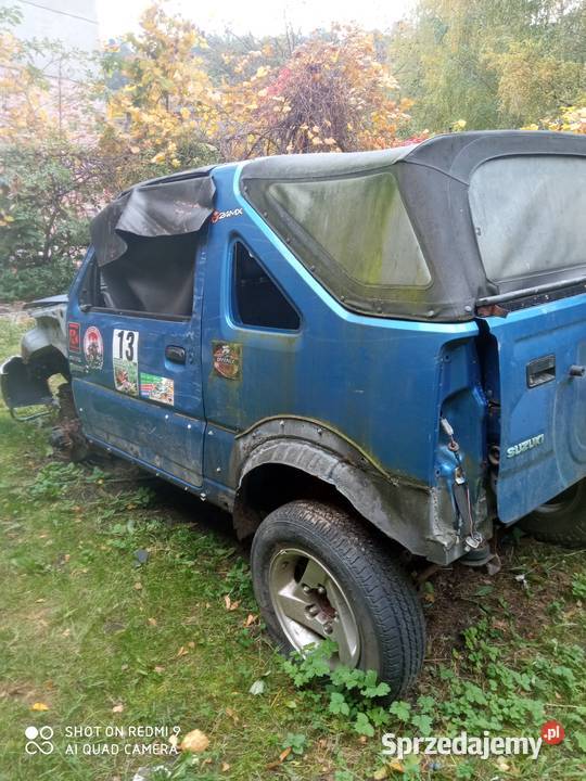 Suzuki Samuraj 13 benzyna Sj 410 Wąski most Amortyzatory małopolskie Niepołomice