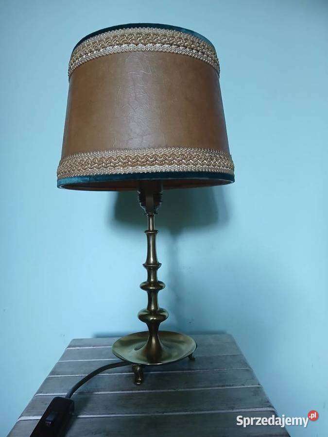 Mosiezna lampa sprzedam