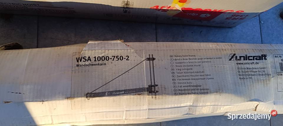 Nowy Winch wyciągarka elektryczna linowa 800 z Wrocław