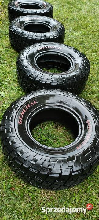 Opony Terenowe General Tire Grabber 33x1250 R15 sprzedam