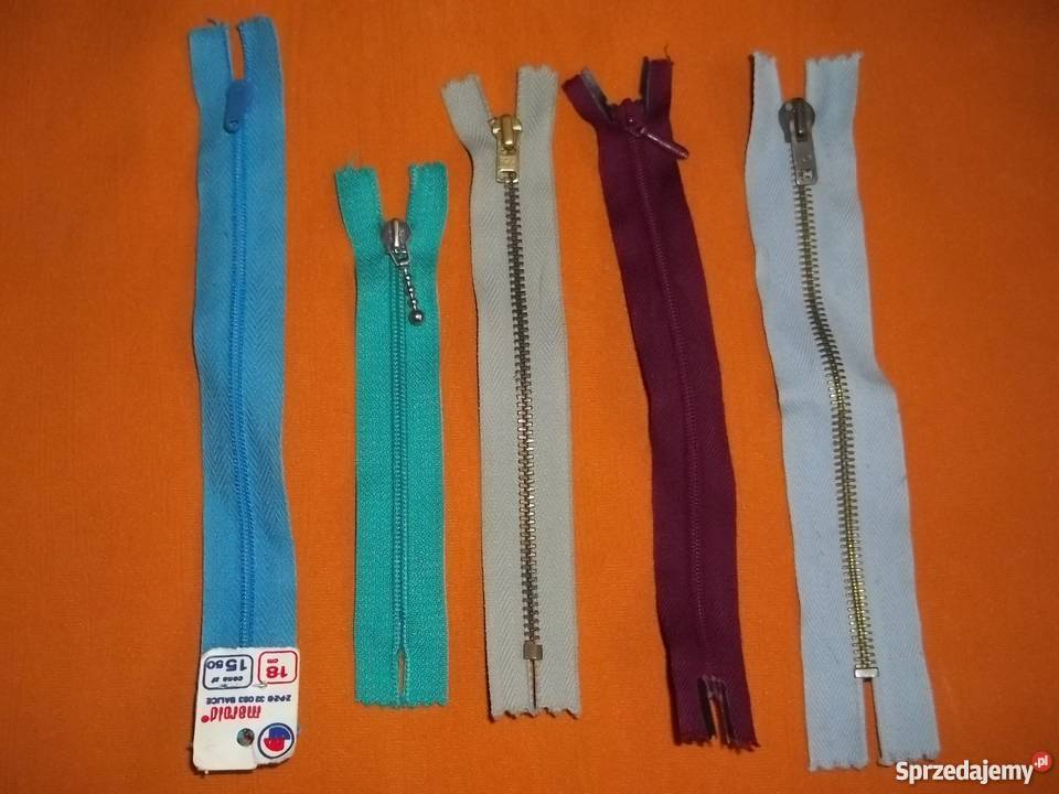 Zamek błyskawiczny ekspres krótki długi Łódź