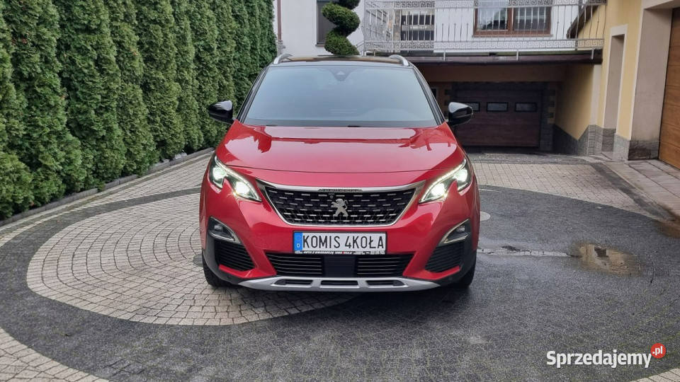 Peugeot 3008 GTLine Wzorowy Stan 20 HDI Rok produkcji 2017 Płońsk