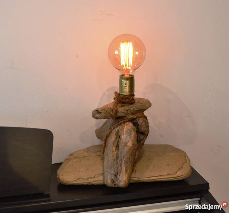 LAMPY Z DREWNA Z MORZA pomorskie Gdańsk sprzedam
