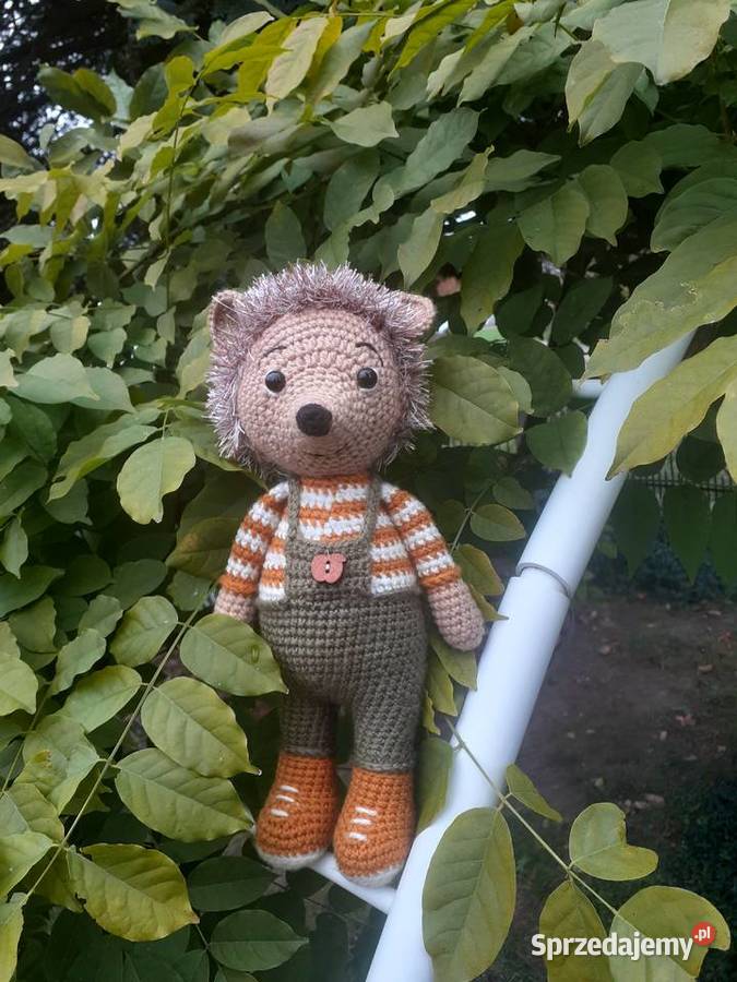 Jeż na szydełku kujawsko-pomorskie Nakło nad Notecią