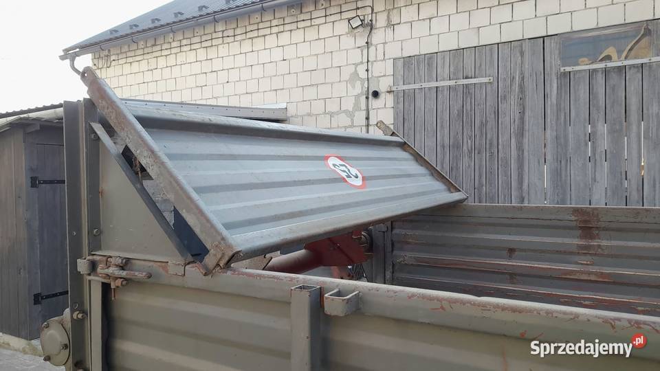 rozrzutnik obornika agromet brzeg czarna