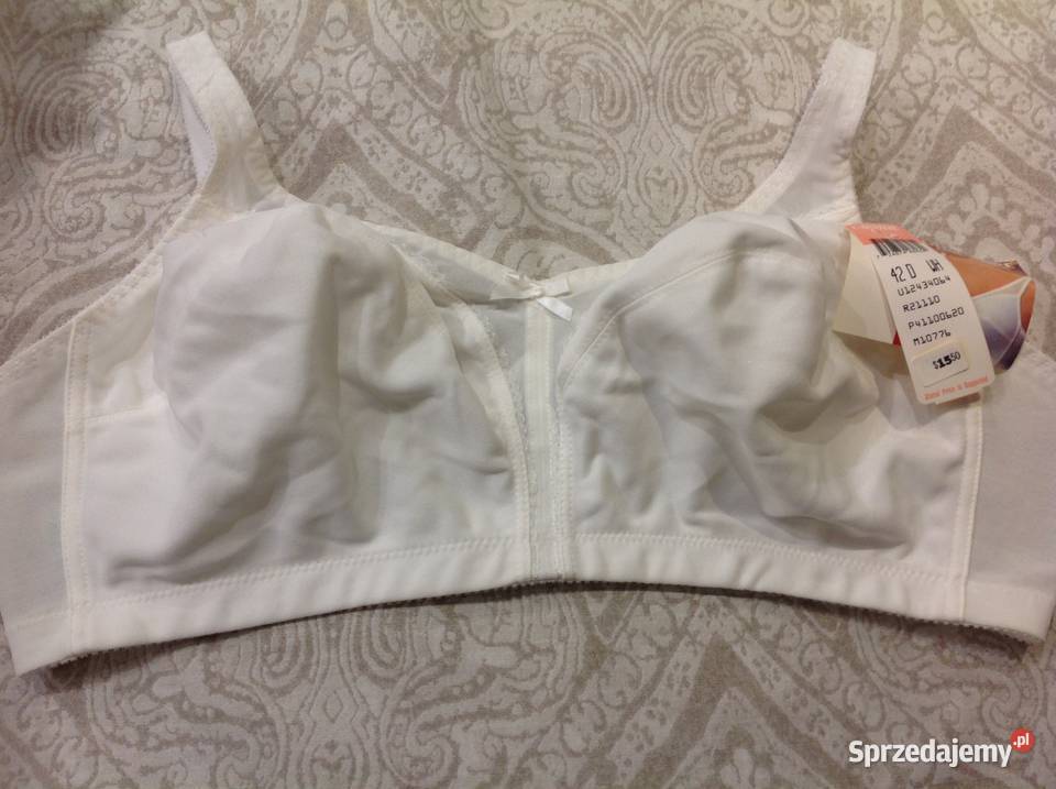 Biały Stanik Biustonosz 95 D Nowy Miseczka D Nowa Sól