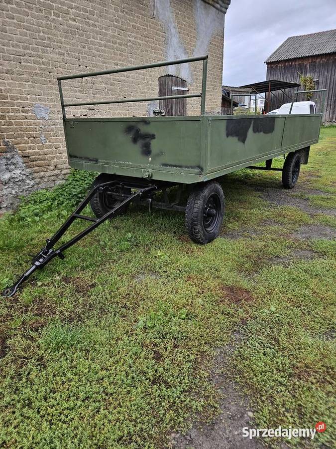 Orginalna przyczepa FAHR służyła do transportu Barlinek