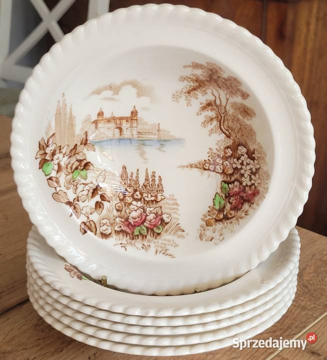 Angielska kostna porcelana Johnson Bros cru Kraków