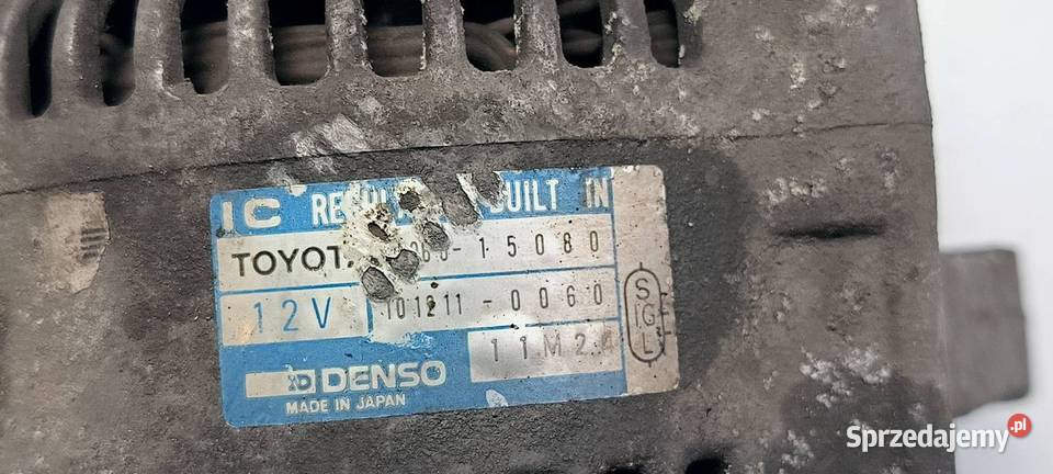 ALTERNATOR TOYOTA CARINA osobowe Lipno