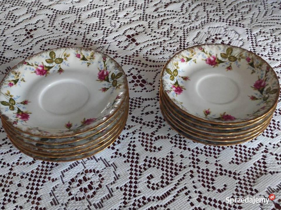 17 podstawka talerzyk spodek deserowy porcelana Zastawa stołowa świętokrzyskie Kielce sprzedam