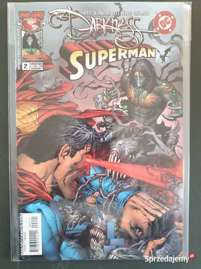 Darkness Superman 2 komiksy USA Top Cow Image DC Rok wydania 2005 Gdynia