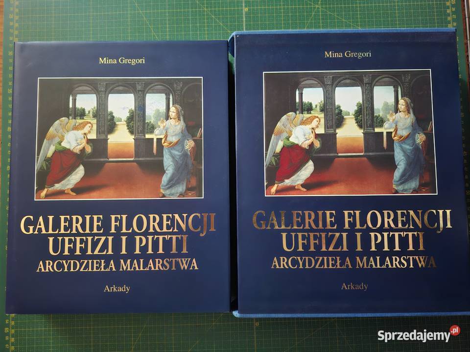 Arcydzieła malarstwa Galerie Florencji Uffizi i Książki naukowe i popularnonaukowe Kraków