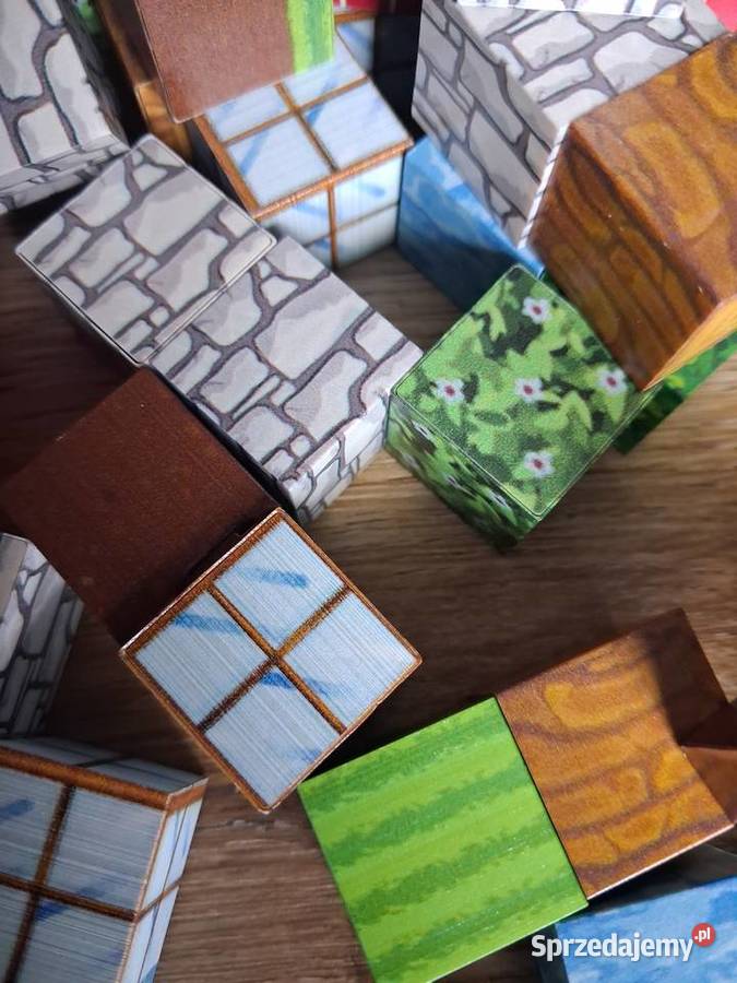 Klocki magnetyczne 100 Minecraft lubelskie Lublin