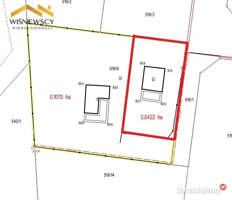 Domek letniskowy Jeziorem Skarlińskim 70 mkw Skarlin