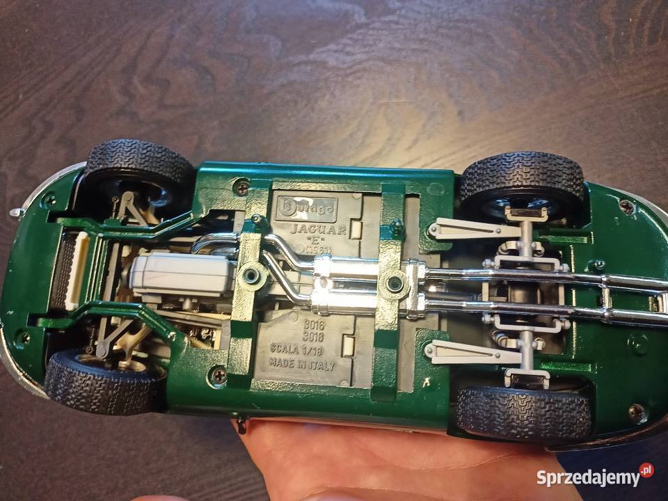 Jaguar E 1961 model metalowy Modelarstwo kujawsko-pomorskie