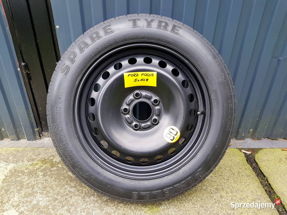 KOŁO DOJAZDOWE DOJAZDÓWKA FORD VOLVO 5X108 16 Sosnowiec