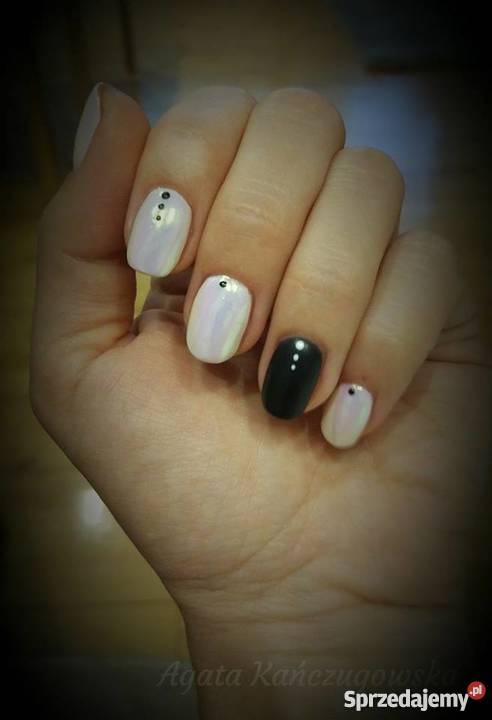 Stylizacja paznokci hybryda żele zdobienia Usługi śląskie Konin