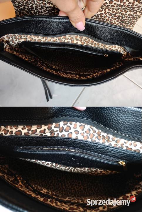 torba plecak shopper duża skórkowa złote ozdoby Kielce sprzedam