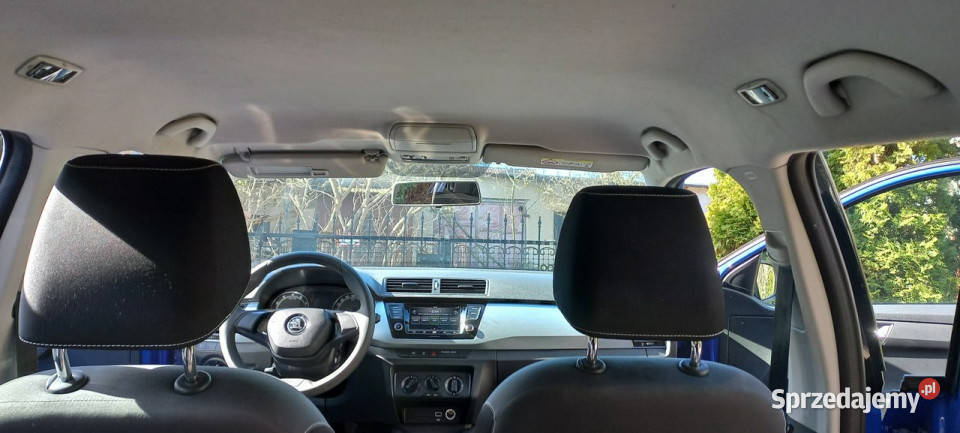 koda Fabia 10 MPILPG Fabryczne Radar FVAT 23 218 światła do jazdy dziennej