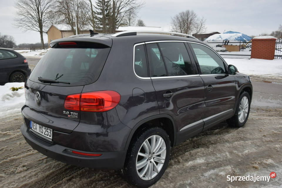 Volkswagen Tiguan 20D Automat 4x4 Navi Kamera garażowany Majdan Sieniawski sprzedam