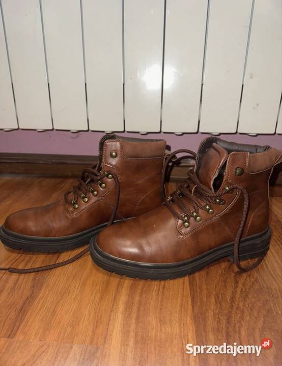 Brązowe trapery workery Primark rozmiar 40 Warszawa