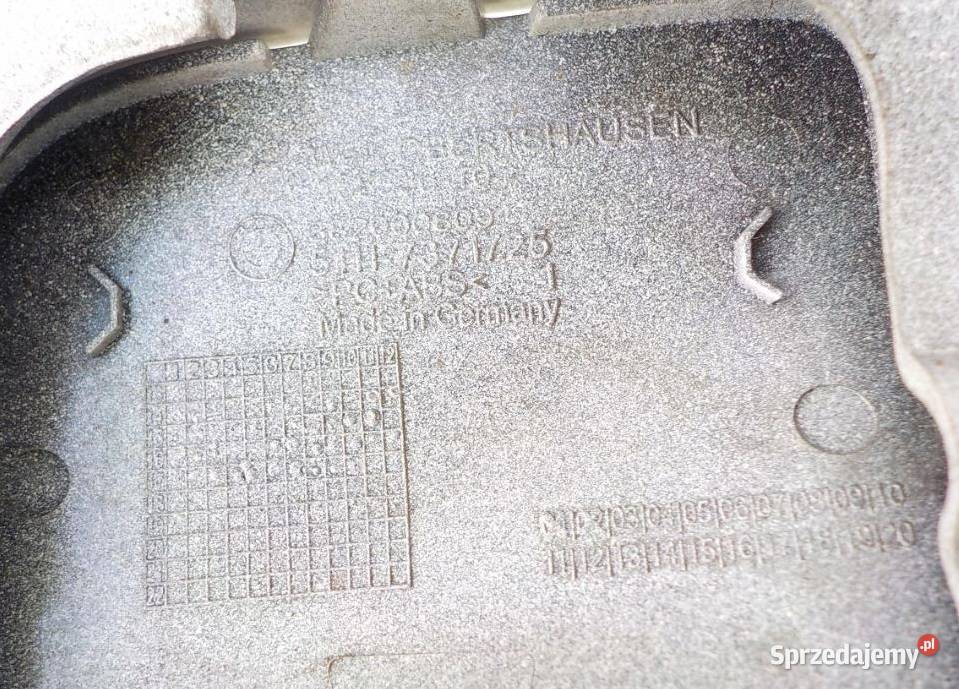 ZDERZAK PRZEDNI PRZÓD LEWA KRATKA BMW I F20 Karoseria wielkopolskie Nowy Tomyśl