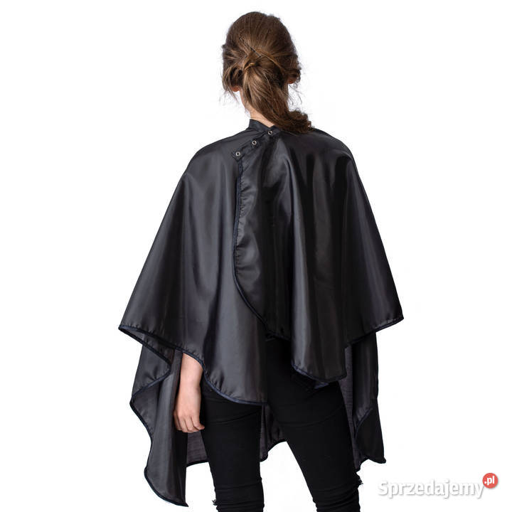 Peleryna Fryzjerska do strzyżenia fartuch czarna Katowice sprzedam