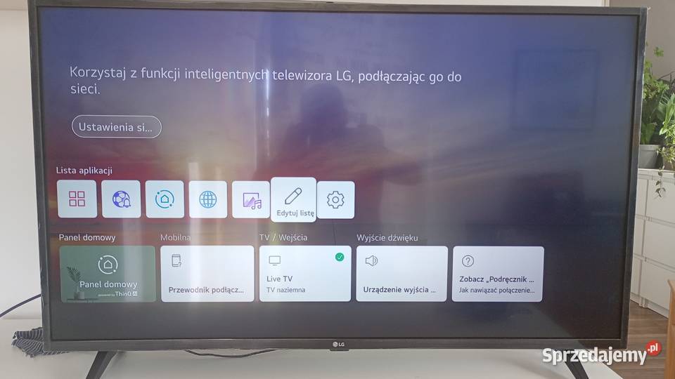 Telewizor LG 43 cale LCD Kock sprzedam