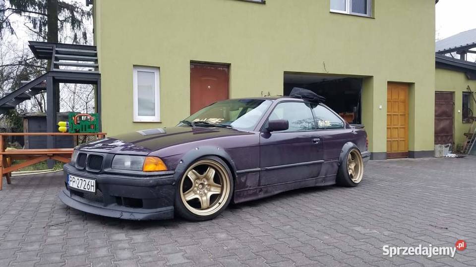 1992 BMW E36 M50B25TU 5 biegowa Daytona Violet nieuszkodzony Kobyłka