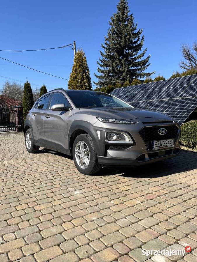 Hyundai Kona 10 TGDI 120 2018 r śląskie Zawiercie