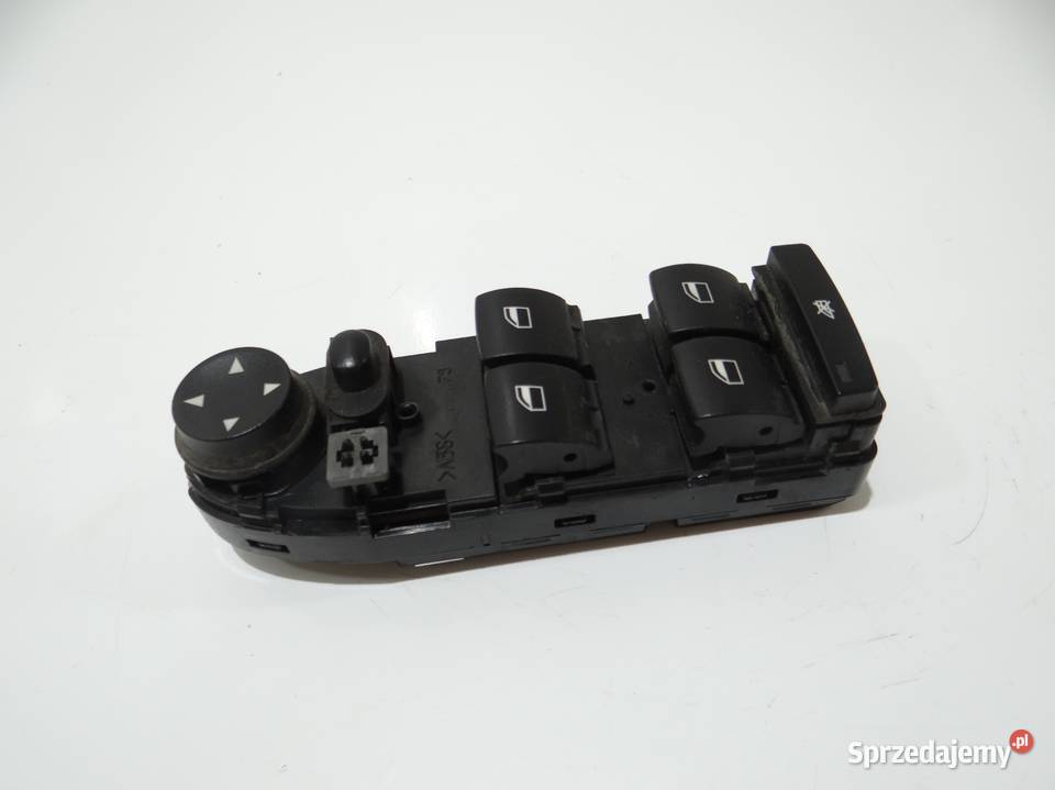 PANEL PRZEŁĄCZNIK SZYB BMW E60 E61 EU 9122110 Panele sterowania, przełączniki Strzyżewice