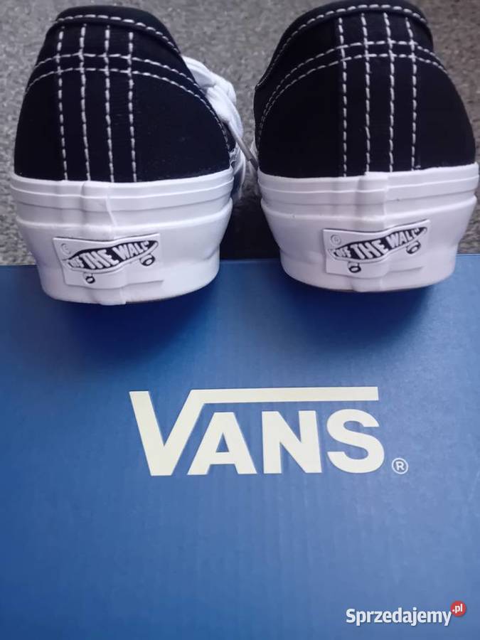 Nowe oryginalne trampki VANS Black Authentic Moda i Styl Malbork
