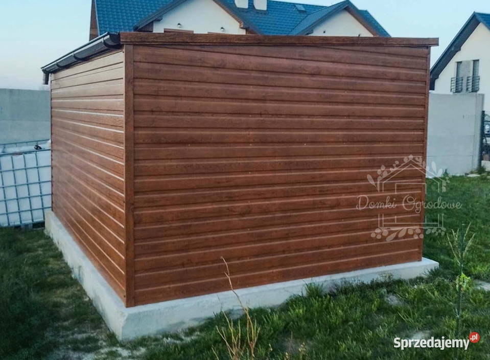 Schowek Domek Ogrodowy 4x3m 2x Okno łódzkie Łódź