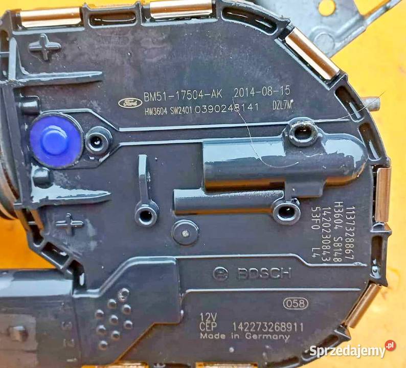 FORD FOCUS MK3 SILNICZEK WYCIERACZEK LEWY Rok produkcji 2014