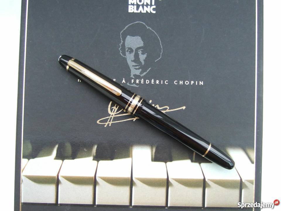 MONT BLANC pióro wieczne meisterstuick SERIA Tanowo