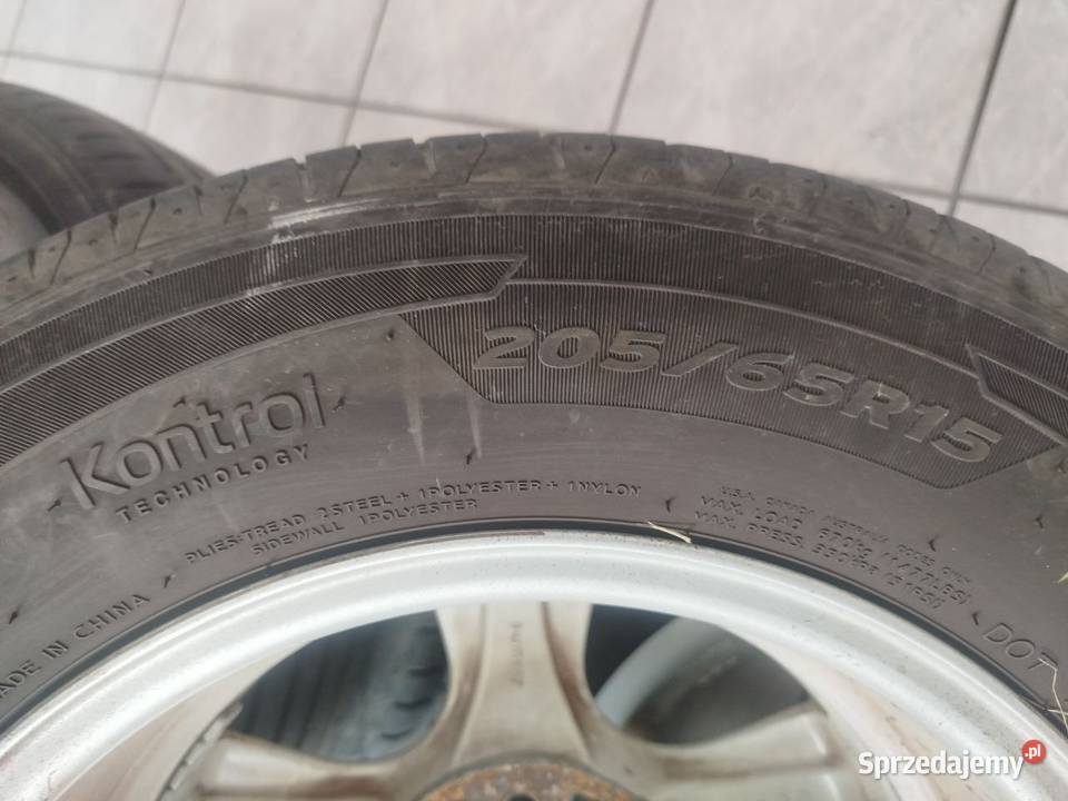 Alufelgi RIAL VIPER E605 6JX15 5x110 Hankook Bolesławiec