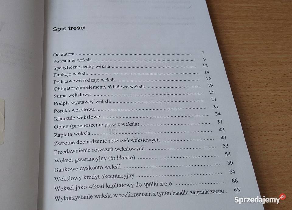 Weksel w praktyce Witold Bień Książki naukowe i popularnonaukowe Gdańsk