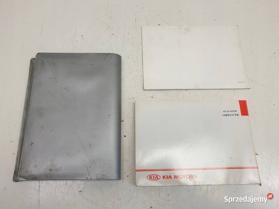 Kia Carens II INSTRUKCJA OBSŁUGI Dokumenty Rudka