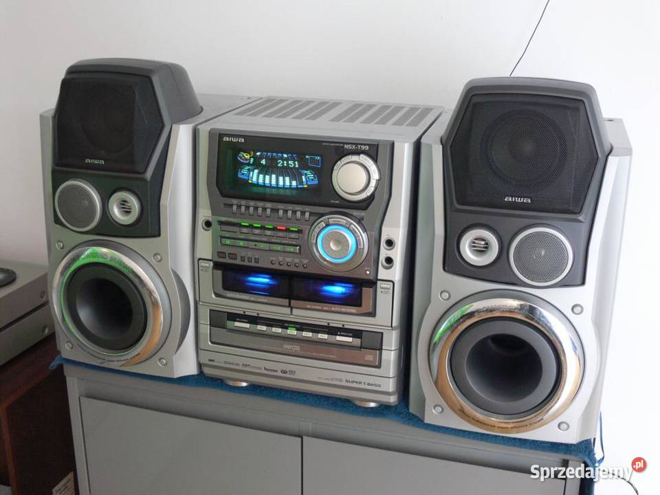 Potężna wieża Aiwa RDS AUX CD DOSTAWA Jasło