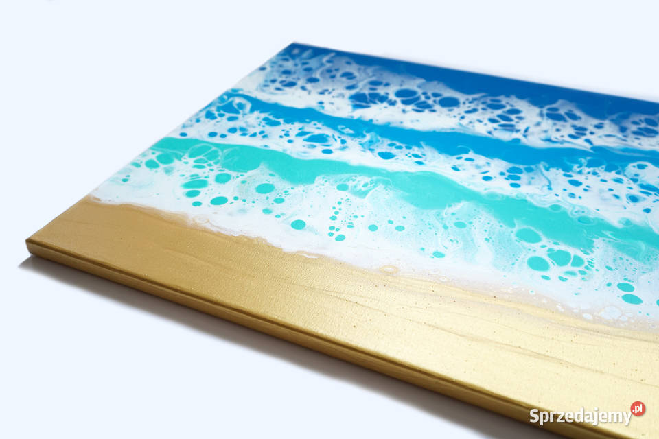Wakacyjny obraz Gran Canaria złota plaża morski Warszawa