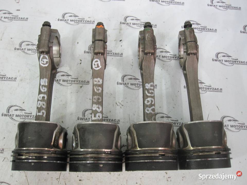 VW PASSAT 16 TDI 12R CAY 105 tłok korbowód 03LA